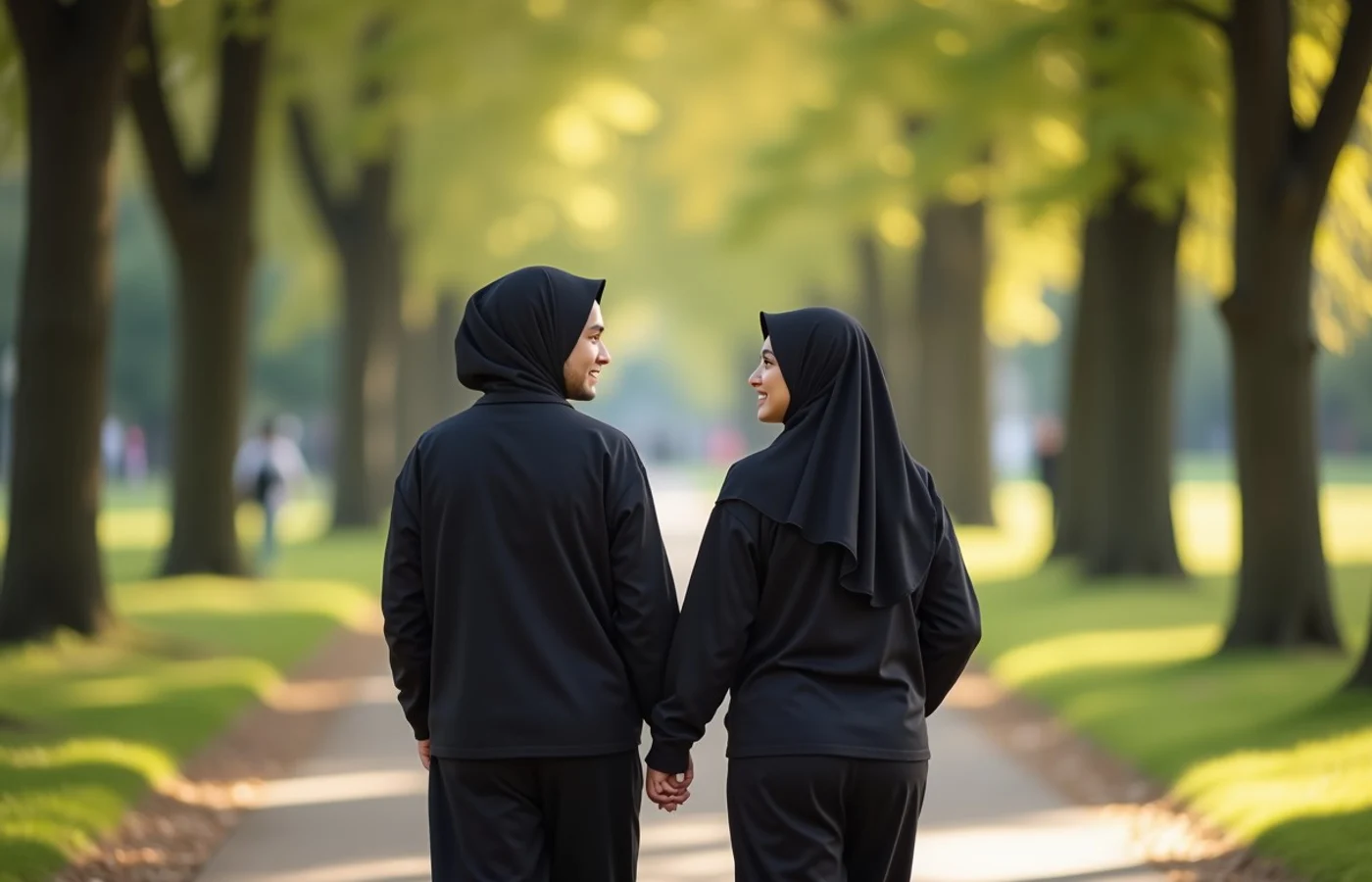 Muslim companionship can describe different hopes for connection - supporting editorial photograph