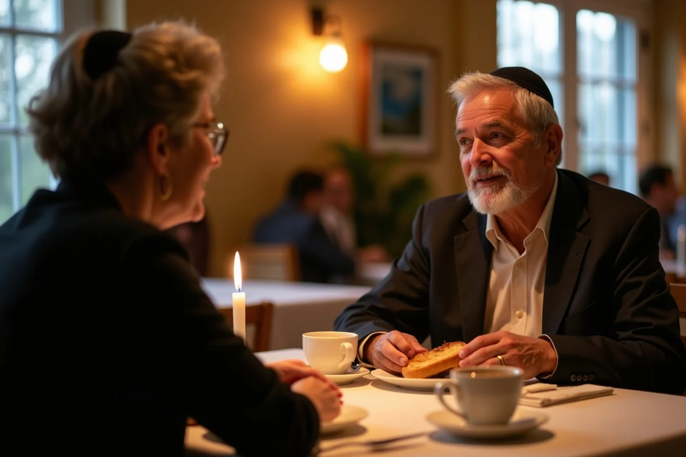 Dating for Jewish Singles Seeking a Second Chance at Love - editorial photograph