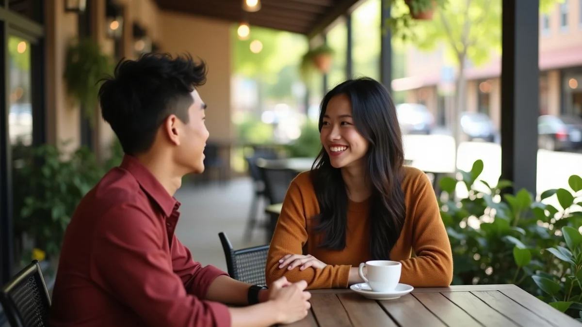 Meet Asian Singles in Austin: A Respectful Online Dating Approach - editorial photograph
