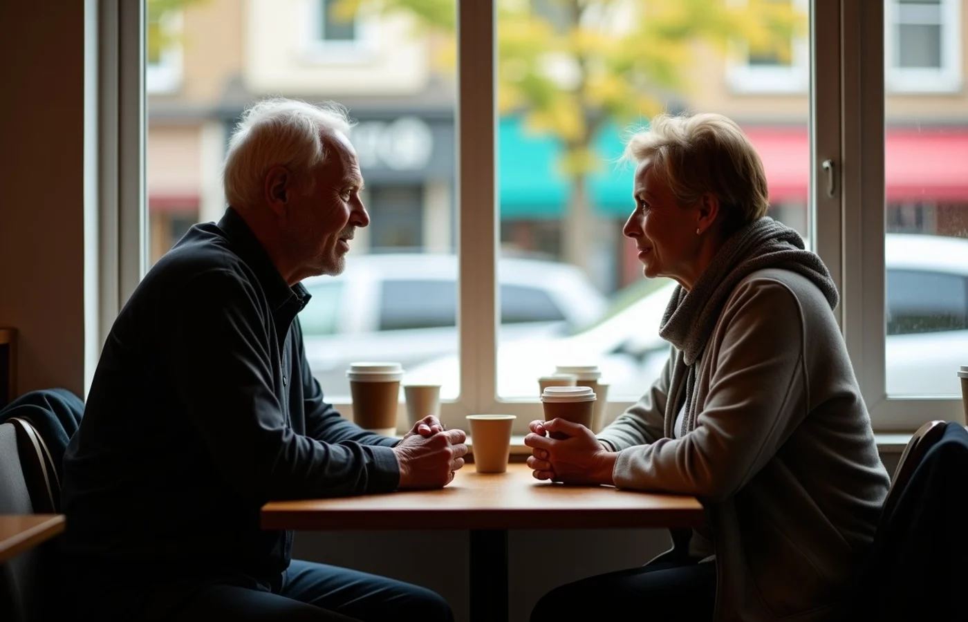 When online dating begins after years away - supporting editorial photograph