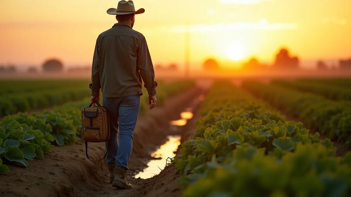 Online Dating for Farmers in Oxnard: Making Time, Distance, and Lifestyle Visible - editorial photograph
