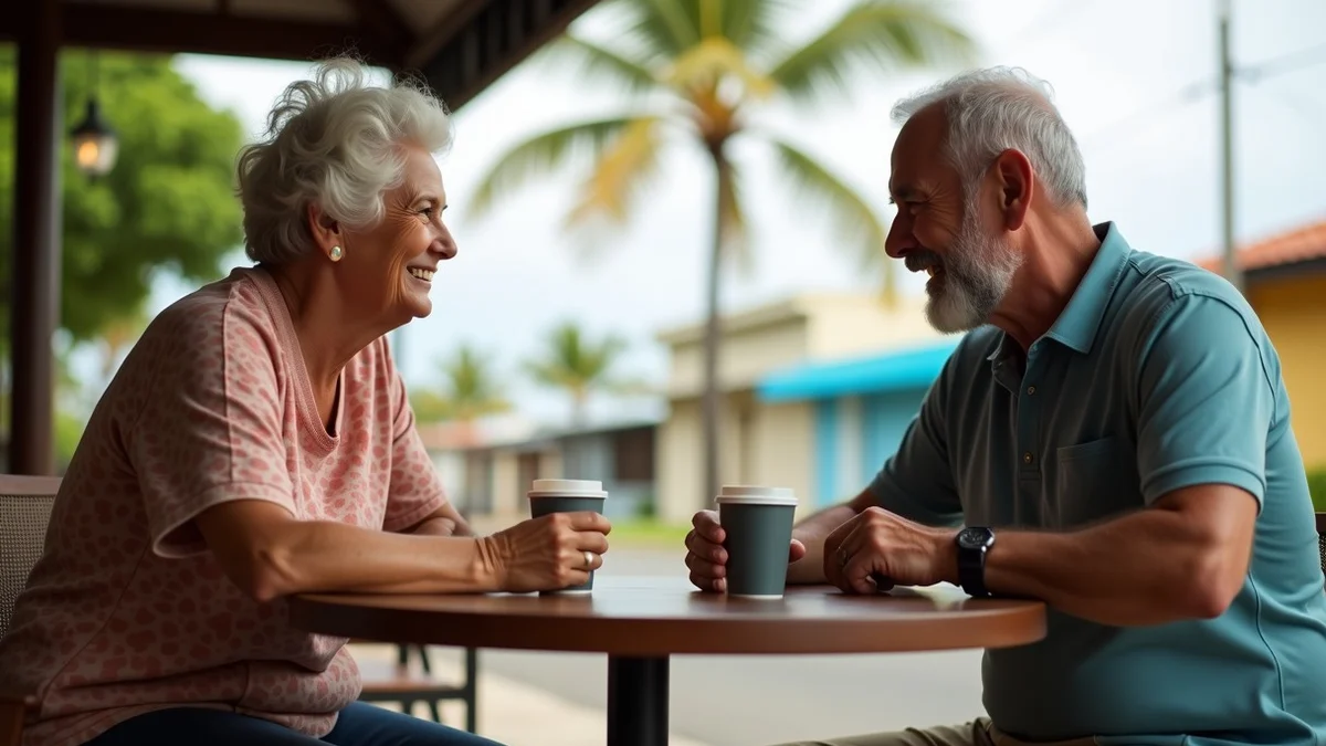 Online Dating for Singles Over 60 in Honolulu: Balancing Local Reach and Companionship - editorial photograph