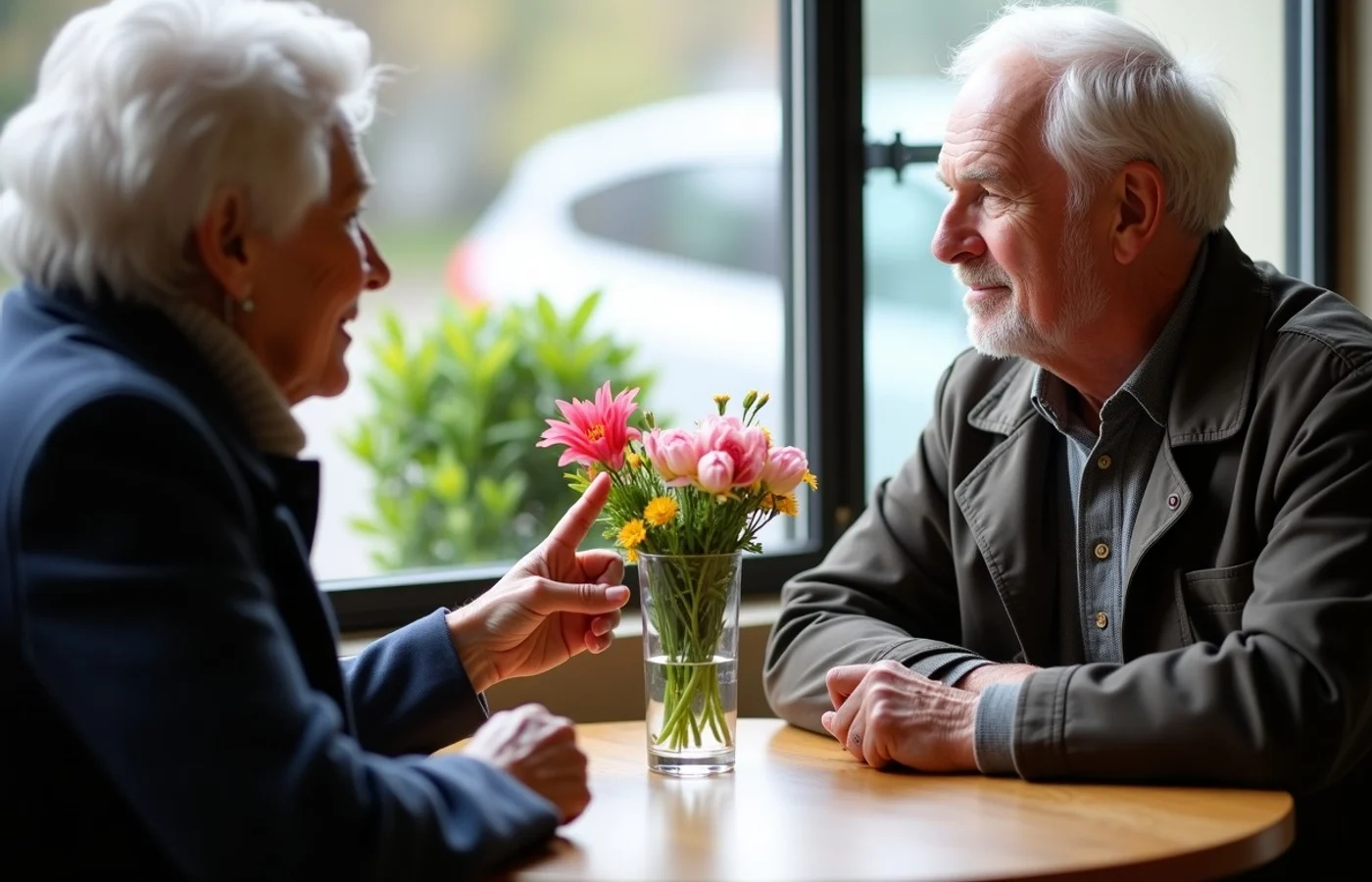 Profile signals that invite mature, specific conversation - supporting editorial photograph