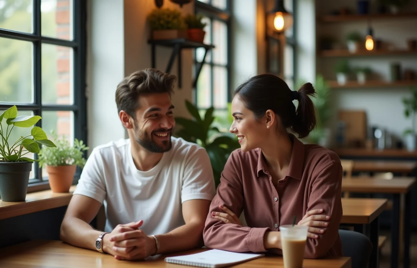 When past relationships shape the opening conversation - supporting editorial photograph
