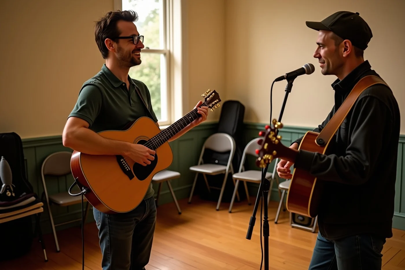 Where to Meet Musicians When You Want Conversation Before Chemistry - editorial photograph