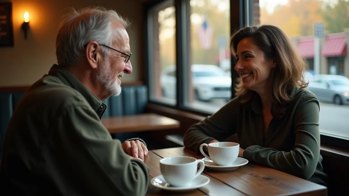 Dating for Widows and Widowers in Montgomery - editorial photograph